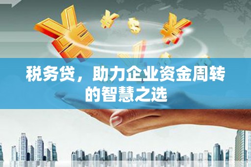 潍城税务贷，助力企业资金周转的智慧之选