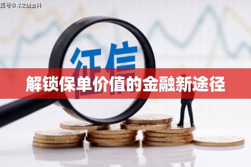 潍城解锁保单价值的金融新途径