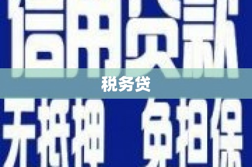 潍城税务贷
