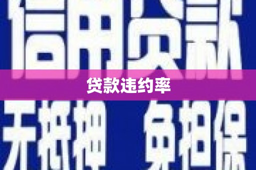 潍城贷款违约率