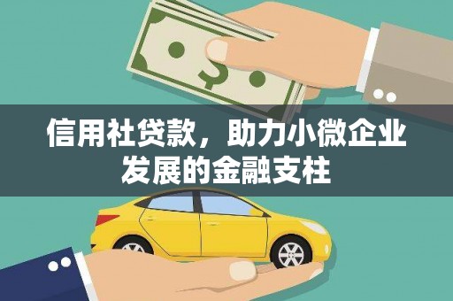 潍城信用社贷款，助力小微企业发展的金融支柱