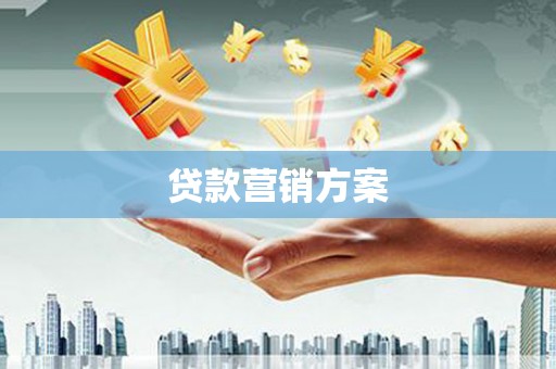 潍城贷款营销方案