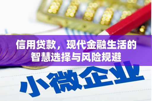 潍城信用贷款，现代金融生活的智慧选择与风险规避