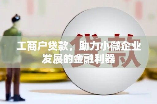 潍城工商户贷款，助力小微企业发展的金融利器