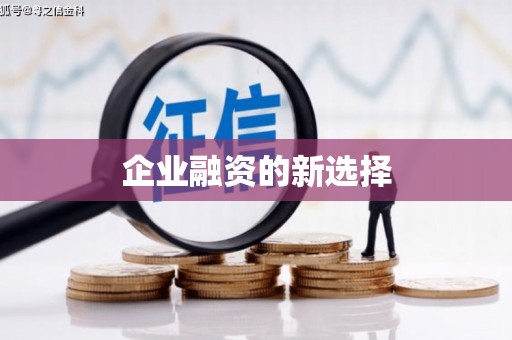潍城企业融资的新选择