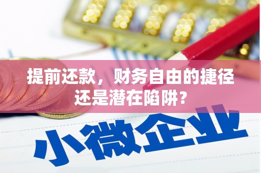 潍城提前还款，财务自由的捷径还是潜在陷阱？