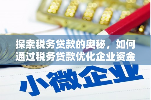 潍城探索税务贷款的奥秘，如何通过税务贷款优化企业资金流
