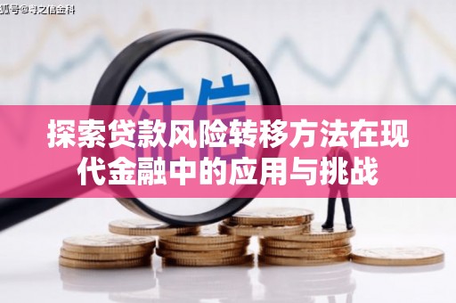 潍城探索贷款风险转移方法在现代金融中的应用与挑战
