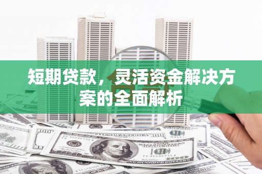 潍城短期贷款，灵活资金解决方案的全面解析