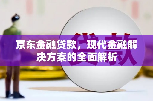 潍城京东金融贷款，现代金融解决方案的全面解析