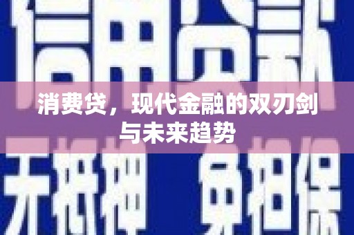潍城消费贷，现代金融的双刃剑与未来趋势