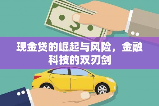 潍城现金贷的崛起与风险，金融科技的双刃剑