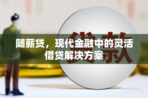 潍城随薪贷，现代金融中的灵活借贷解决方案
