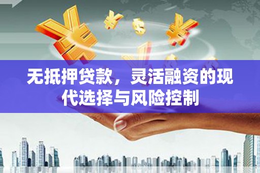 潍城无抵押贷款，灵活融资的现代选择与风险控制