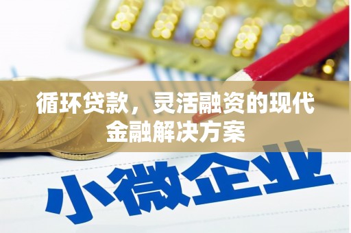 潍城循环贷款，灵活融资的现代金融解决方案