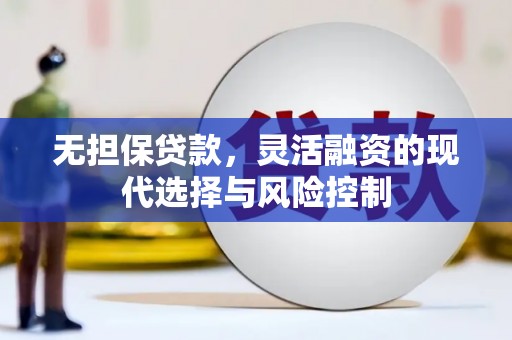 潍城无担保贷款，灵活融资的现代选择与风险控制