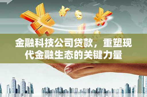 潍城金融科技公司贷款，重塑现代金融生态的关键力量
