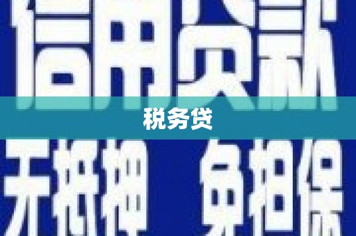 潍城税务贷