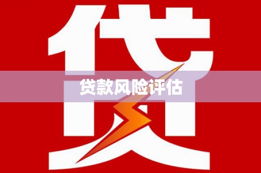 潍城贷款风险评估